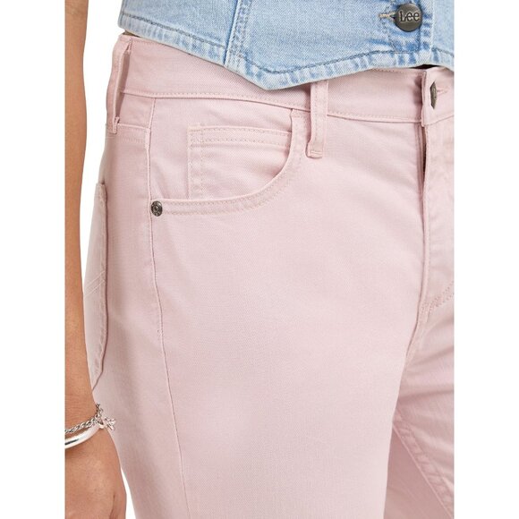Lee Women's Heritage Mid Rise Bootcut, Size 16, Mid-Rise, Fitted, Pink Wash - Picture 5 of 6